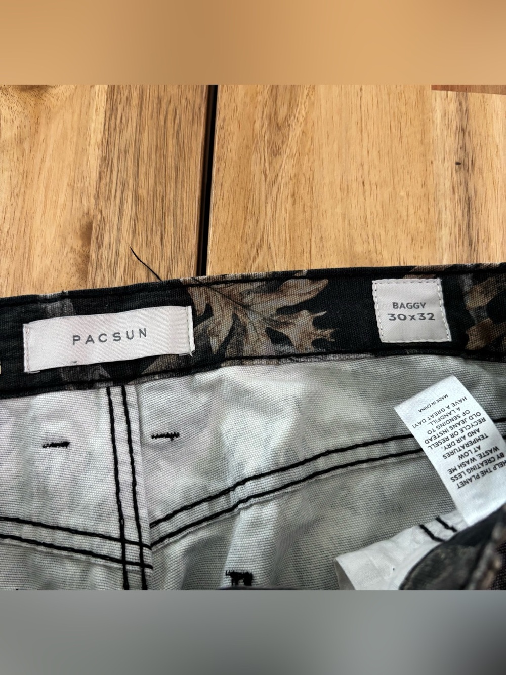 Pacsun Dylan Baggy Camo Pants - Picture 7 of 8